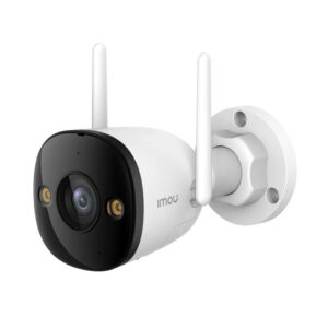 Camera supraveghere IP WiFi 6 cu iluminare duala Imou Bullet 3 IPC-S3EP-5M0WE, 5 MP, 2.8 mm, IR/lumina alba 30 m difuzor si microfon, sirena 110dB, slot card