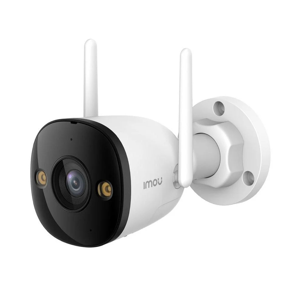 Camera supraveghere IP WiFi 6 cu iluminare duala Imou Bullet 3 IPC-S3EP-5M0WE, 5 MP, 2.8 mm, IR/lumina alba 30 m difuzor si microfon, sirena 110dB, slot card